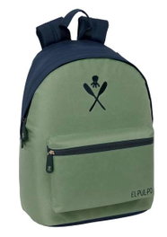 Safta Sac à dos pour ordinateur portable 14,1 pouces El Pulpo Vert