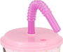 Principesse Vaso Easy Sport 430 mL CZ11362 - Verre Enfant 4+ Ans, Plastique Recyclable, Paille, Couvercle, Disney