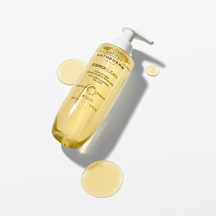 Institut Esthederm Huile Micellaire Démaquillante OSMOCLEAN 150 ml - Pour Peau Sèche, Enlève Maquillage Waterproof, Aux Huiles Essentielles