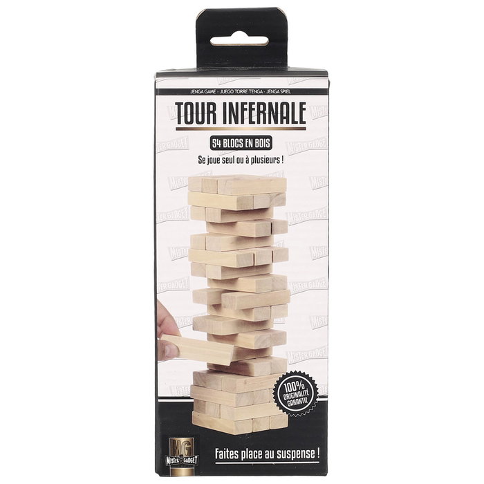Mister Gadget Jenga Torre Infernal