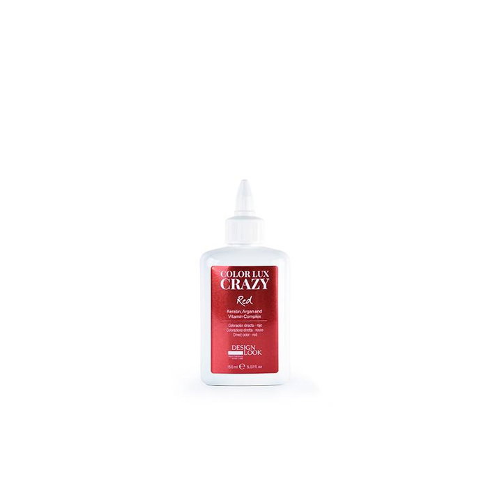 Design Look Color Lux Crazy Red 150 mL - Colorant capillaire en gel sans ammoniaque, rouge vif - Soin à la kératine et à l'huile d'argan Design Look Color Lux Crazy Red 150 mL - Colorant capillaire en gel sans ammoniaque, rouge vif - Soin à la kératine et à l'huile d'argan