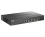 D-Link Switch DMS-1250-10S 10 Ports Gigabit Géré 8x 2.5GBASE-T + 2x SFP+ Protection Surtension 6kV