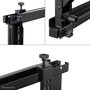 Neomounts WL95-800BL1 - Support mural push-pull pour écrans TV 42 à 70 pouces, VESA 200x200 à 600x400 mm, ajustable, charge max 35 kg, noir