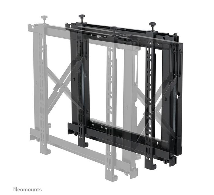 Neomounts WL95-800BL1 - Support mural push-pull pour écrans TV 42 à 70 pouces, VESA 200x200 à 600x400 mm, ajustable, charge max 35 kg, noir