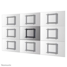 Neomounts WL95-800BL1 - Support mural push-pull pour écrans TV 42 à 70 pouces, VESA 200x200 à 600x400 mm, ajustable, charge max 35 kg, noir