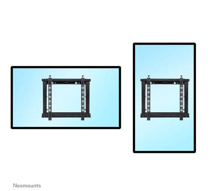 Neomounts WL95-800BL1 - Support mural push-pull pour écrans TV 42 à 70 pouces, VESA 200x200 à 600x400 mm, ajustable, charge max 35 kg, noir