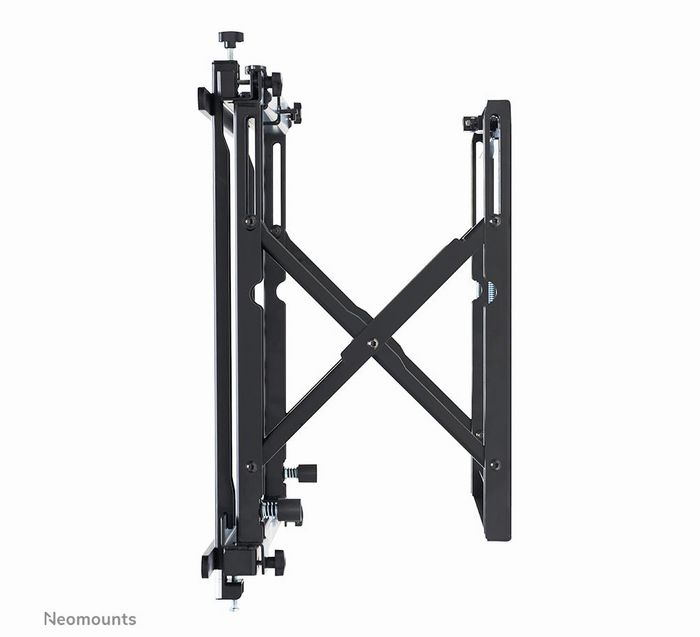 Neomounts WL95-800BL1 - Support mural push-pull pour écrans TV 42 à 70 pouces, VESA 200x200 à 600x400 mm, ajustable, charge max 35 kg, noir