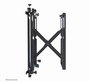 Neomounts WL95-800BL1 - Support mural push-pull pour écrans TV 42 à 70 pouces, VESA 200x200 à 600x400 mm, ajustable, charge max 35 kg, noir
