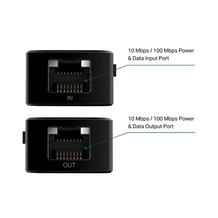 TP-Link TL-POE10E Splitter PoE Extendor Fast Ethernet 20W 250m TP-Link TL-POE10E Splitter PoE Extendor Fast Ethernet 20W 250m