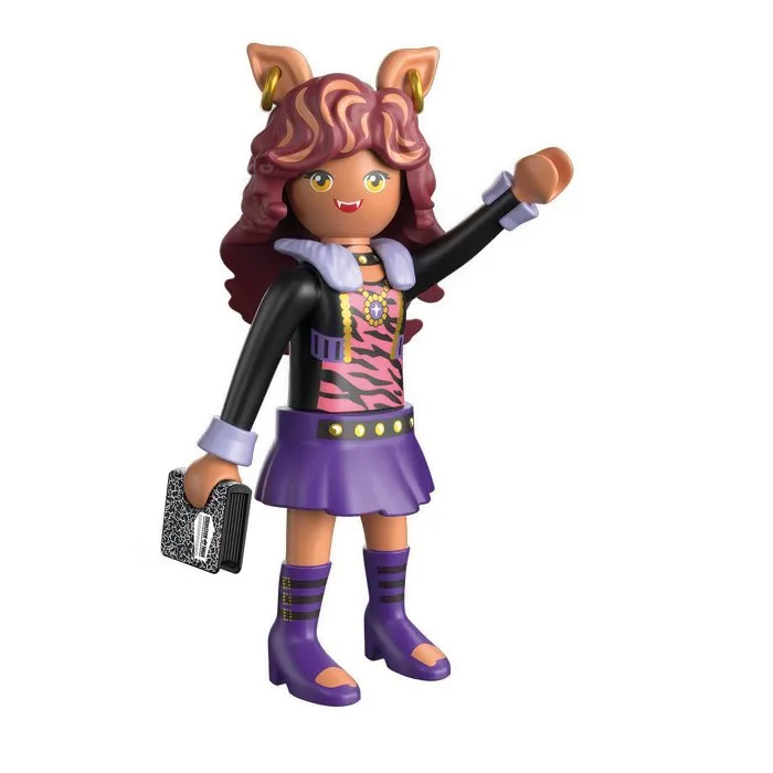 Playmobil 71993 Figurine Monster High Clawdeen Wolf - Personnage et Accessoires - Jouet Enfant dès 4 ans