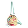 Bulma Sac Bandoulière Dragon Ball Taille 22x12x22 cm avec fermeture à cordon