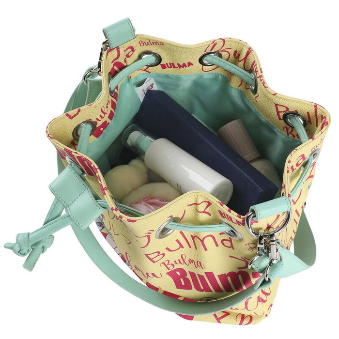 Bulma Sac Bandoulière Dragon Ball Taille 22x12x22 cm avec fermeture à cordon