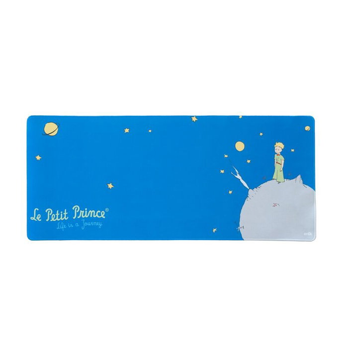 ERIK - Tapis de souris gaming Le Petit Prince, 80x35 cm, surface textile imperméable, base caoutchouc antidérapante