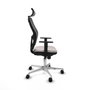 Piqueras y Crespo Chaise de Bureau 1D086N2 Blanc
