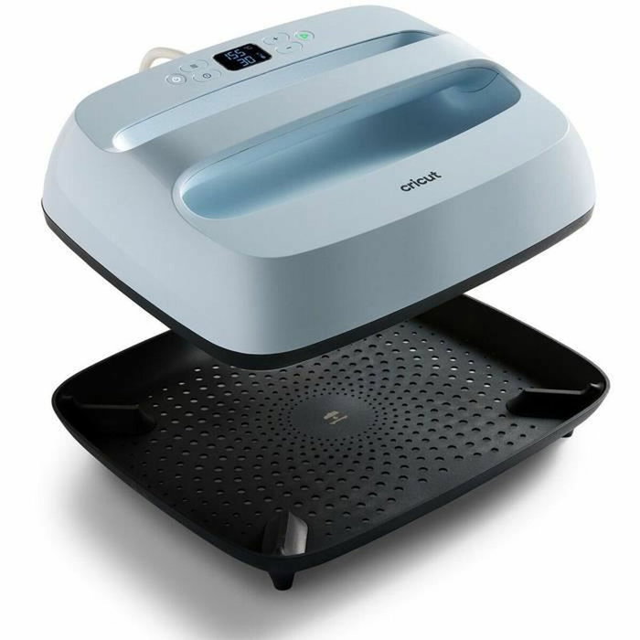 Cricut EasyPress 3 - Bleu - Plaque chauffante de 23 x 23 cm