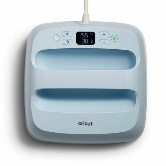 Cricut EasyPress 3 - Bleu - Plaque chauffante de 23 x 23 cm