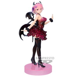 Banpresto Figurine Ram Clear & Dressy Re:Zero Special Color Ver. 22cm