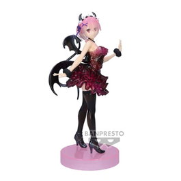Banpresto Figurine Ram Clear & Dressy Re:Zero Special Color Ver. 22cm