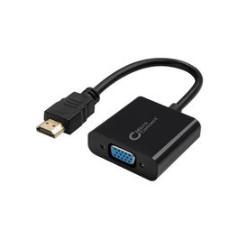 MicroConnect HDMVGA1B Adaptateur HDMI mâle vers VGA femelle, Noir