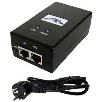 Ubiquiti POE-24-24W Injecteur PoE 24V 1.0A RJ-45 Ubiquiti POE-24-24W Injecteur PoE 24V 1.0A RJ-45