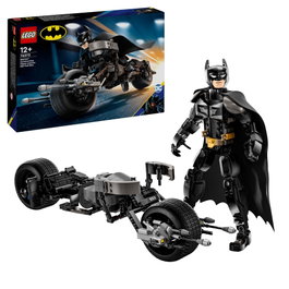 LEGO DC Batman 76273 Figurine de Batman construisible et Batpod