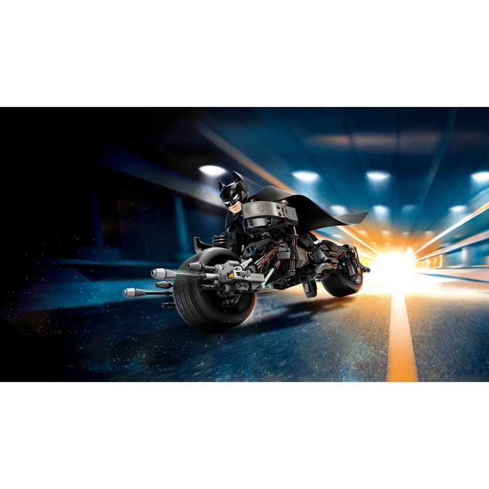 LEGO DC Batman 76273 Figurine de Batman construisible et Batpod