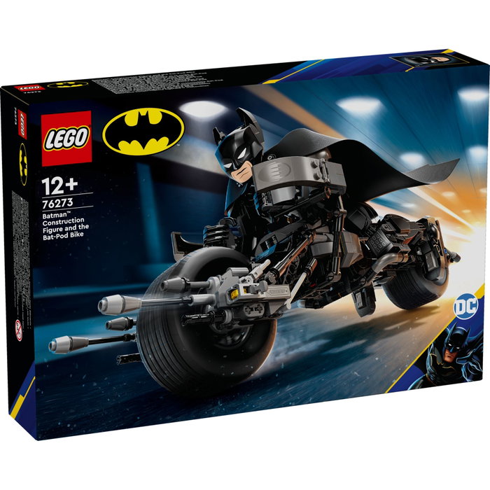 LEGO DC Batman 76273 Figurine de Batman construisible et Batpod