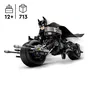 Lego DC Batman 76273 Figurine de Batman à Construire avec Moto Bat-Pod Articulée, 713 Pièces, Jouet The Dark Knight pour Enfants 12 ans et plus
