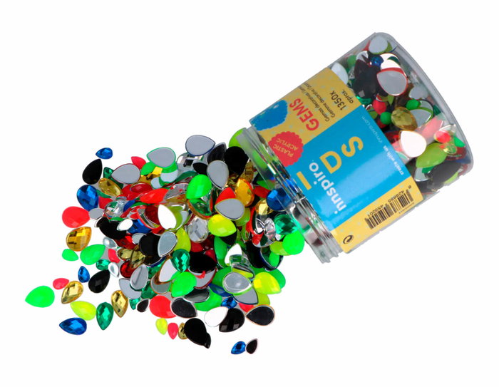 Innspiro Bote de Gemas de 1350 pièces assorties