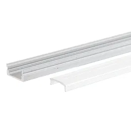 BX3 Light Profil en aluminium pour ruban LED BX3-A1707 - Diffuseur opale 2 m - Protection et finition uniforme pour intérieur et extérieur