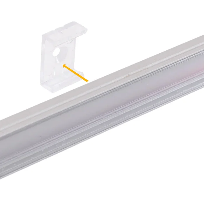 BX3 Light Profil en aluminium pour ruban LED BX3-A1707 - Diffuseur opale 2 m - Protection et finition uniforme pour intérieur et extérieur