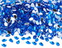 Innspiro Gemas decorativas acrílicas gota azul 5x8mm (5000 unités)