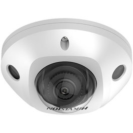 Hikvision DS-2CD2146G2-I - Caméra réseau dôme fixe 4 MP AcuSense avec microphone intégré, 120 dB WDR, H.265+, IP67, IK08