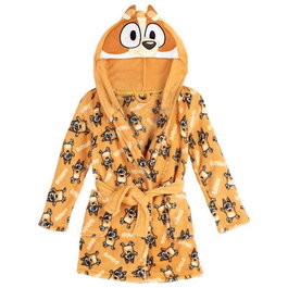 Cerdá Peignoir fille polar avec motif Bluey Taille 6 ans Coloris orange