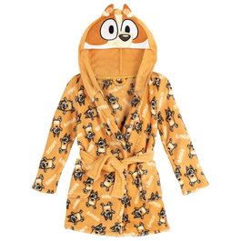 Cerdá Peignoir fille polar avec motif Bluey Taille 6 ans Coloris orange