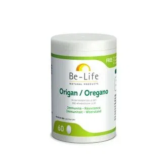 BE-LIFE Orégano BIO 60 capsules BE-LIFE Orégano BIO 60 capsules
