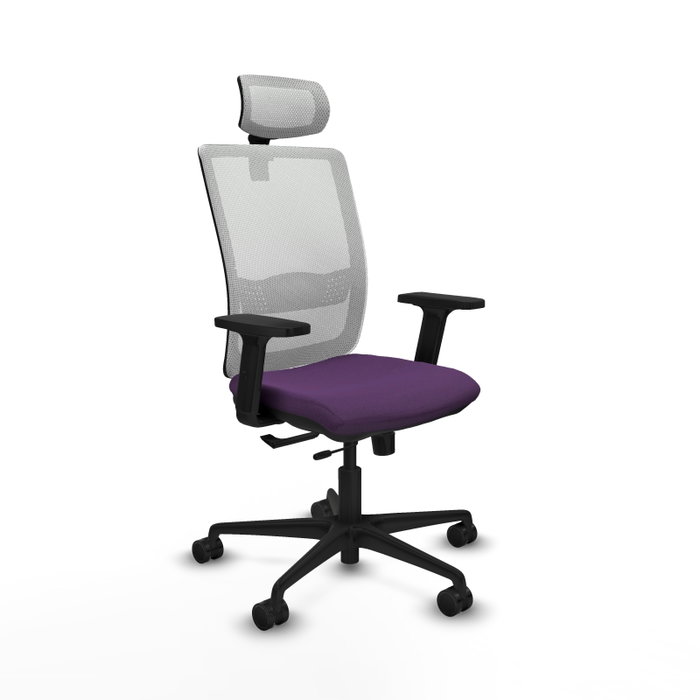 Piqueras Y Crespo Haches, Chaise de bureau Sincro/Traslack, Violet et Blanc Piqueras Y Crespo Haches, Chaise de bureau Sincro/Traslack, Violet et Blanc