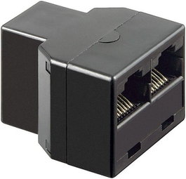 MicroConnect MPK302B Adaptateur Ethernet RJ45 1 vers 2