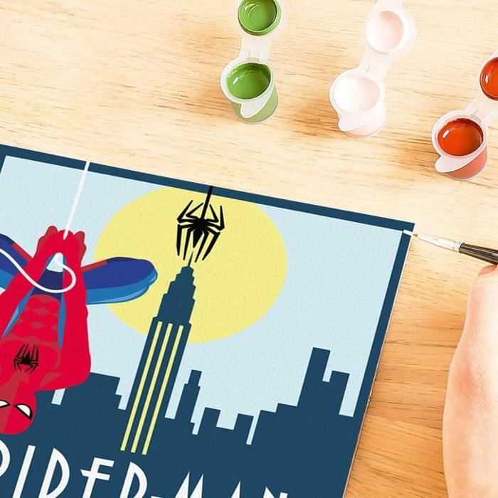 Ravensburger CreArt Peinture par numéros Spider-Man 20x20 cm