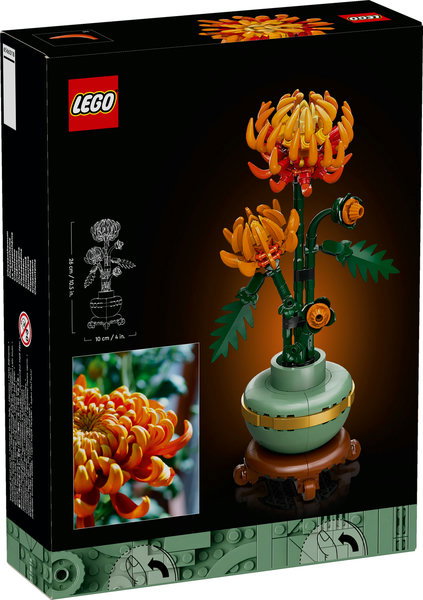 LEGO Icons Le chrysanthème 10368, set de construction floral pour adultes LEGO Icons Le chrysanthème 10368, set de construction floral pour adultes