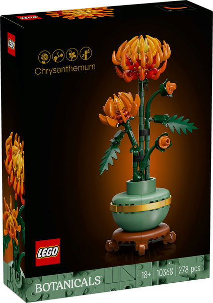 LEGO Icons Le chrysanthème 10368, set de construction floral pour adultes LEGO Icons Le chrysanthème 10368, set de construction floral pour adultes