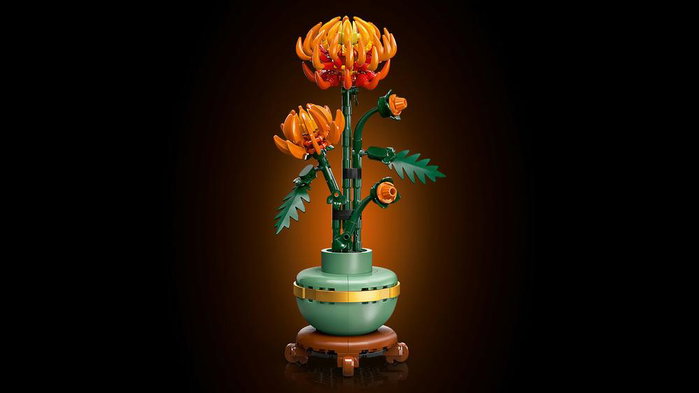LEGO Icons Le chrysanthème 10368, set de construction floral pour adultes LEGO Icons Le chrysanthème 10368, set de construction floral pour adultes