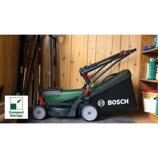 Bosch Tondeuse UniversalRotak 37-550 (avec 2 batteries 4 Ah et chargeur)