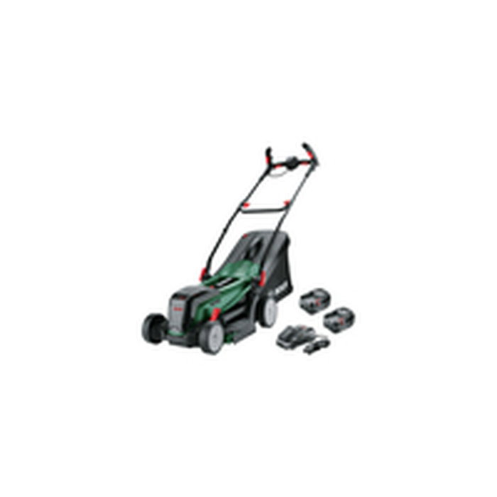 Bosch UniversalRotak 37-550 Cortéspedes avec 2 batteries 4 Ah et chargeur