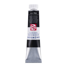 Talens Peinture Tempera Extra Fine Noir Intense 703, 20 ml
