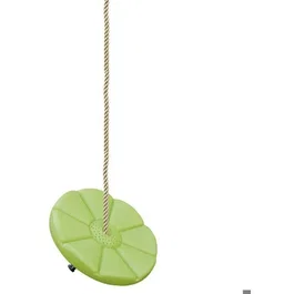 Trigano Balançoire de singe à disque pour portiques de 1,90 à 2,50 m - Assise plastique, corde en polypropylène couleur chanvre