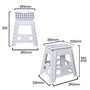 ORYX Tabouret Pliable 29x22x39 cm
