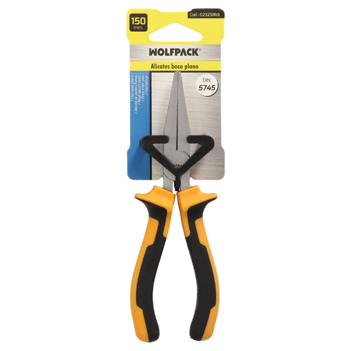 WOLFPACK LINEA PROFESIONAL Pince à mâchoires plates 150mm DIN 5745