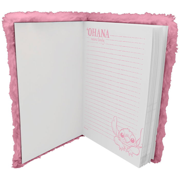 KIDS LICENSING - Carnet de notes peluche Stitch Disney - Format 15x21x2.5 cm KIDS LICENSING - Carnet de notes peluche Stitch Disney - Format 15x21x2.5 cm