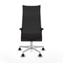 Piqueras y Crespo Chaise de Bureau Albacete XL Rose et Noir